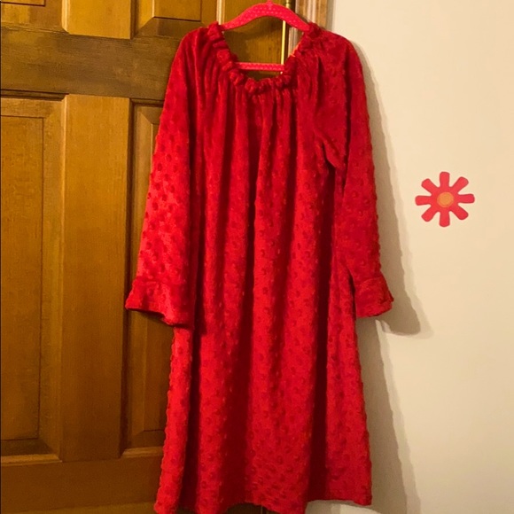 Girls comfy red dress size 10 - Picture 2 of 3